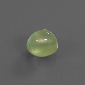 2.76 ct Green Prehnite Stone, Natural Prehnite in Oval Cabochon Shape for Sale