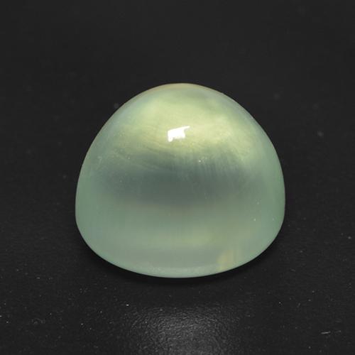 2.08 ct Green Prehnite Stone, Natural Prehnite in Oval Cabochon Shape for Sale