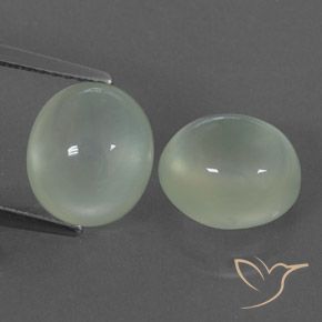 6.26 ct Oval Prehnite, 9.4 x 8.3 mm From South Africa, Photo A