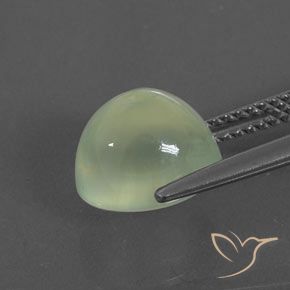Prehnite Gemstone in 10 x 8 mm (calibrated) Size for Sale, Prehnite Stone in Yellow Green  Color