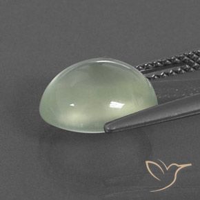 Prehnite Gemstone in 11 x 9 mm (calibrated) Size for Sale, Prehnite Stone in Yellow Green  Color