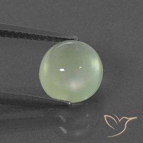 2.37ct Natural Pale Green  Prehnite, Oval, Transparent/Translucent