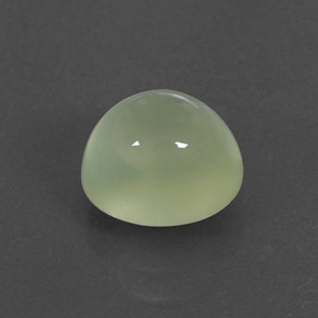 1.88 ct Green Prehnite Stone, Natural Prehnite in Oval Cabochon Shape for Sale
