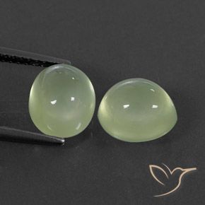 5.48ctw Natural Yellow Green  Prehnite, Oval, Transparent/Translucent