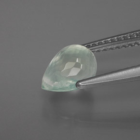 Prehnite Gemstone in 8 x 5.8 mm Size for Sale, Prehnite Stone in Green Color