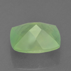 Prehnite Gemstone in 12 x 10 mm (calibrated) Size for Sale, Prehnite Stone in Green Color