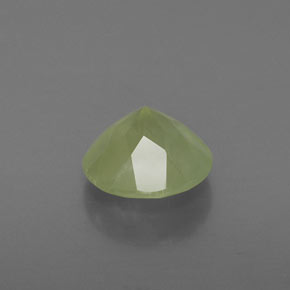 Prehnite Gemstone in 8 mm (calibrated) Size for Sale, Prehnite Stone in Green Color