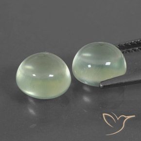 Prehnite Gemstones in 7.5 mm (calibrated) Size for Sale, Prehnite Stones in Yellow Green Color