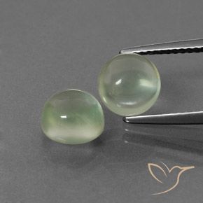 4.34 ct Round Prehnite, 7.5 mm From South Africa, Photo A