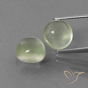5.93 ct Round Prehnite, 8.2 mm From South Africa, Photo A