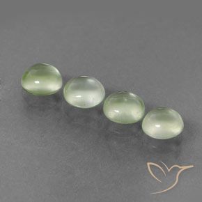 2.98ctw Natural Very Light Green Prehnite, Round, Transparent