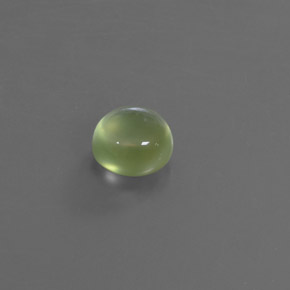 1.86 ct Green Prehnite Stone, Natural Prehnite in Round Cabochon Shape for Sale