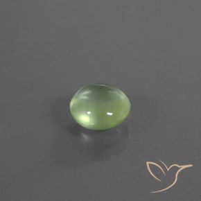 1.90 ct Green Prehnite Stone, Natural Prehnite in Round Cabochon Shape for Sale