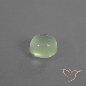 1.82 ct Green Prehnite Stone, Natural Prehnite in Oval Cabochon Shape for Sale