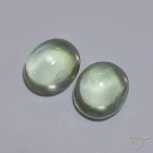 3.56 ct Oval Prehnite, 8.1 x 7 mm From South Africa, Photo A