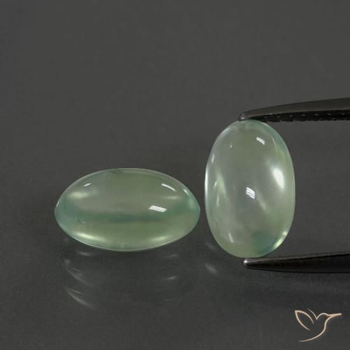 3.76ctw Natural Yellowish Green Prehnite, Oval, Transparent