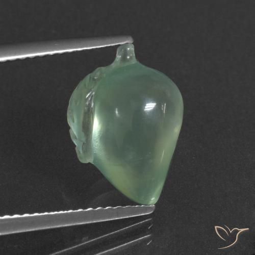 5.05ct Natural Light Green Prehnite, Fancy, Translucent