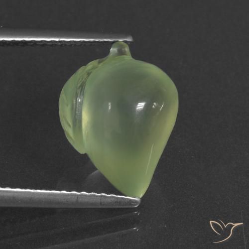 6.02ct Natural Medium Green Prehnite, Fancy, Translucent
