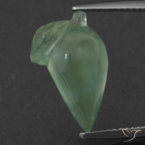 6.37ct Natural Light Green Prehnite, Fancy, Translucent