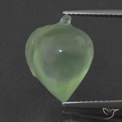 8.56ct Natural Yellow Green Prehnite, Fancy, Translucent
