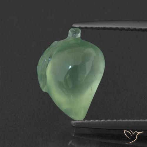 6.16ct Natural Light Mint Green Prehnite, Fancy, Translucent