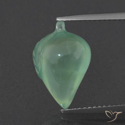 6.28ct Natural Light Green Prehnite, Fancy, Translucent