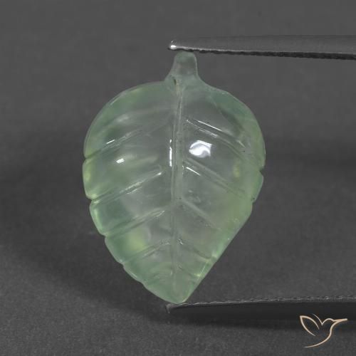 6.02ct Natural Light Yellow Green Prehnite, Fancy, Translucent