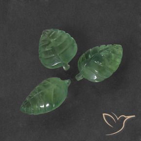 Prehnite Gemstones in 17.1 x 11.9 mm Size for Sale, Prehnite Stones in Light Green Color