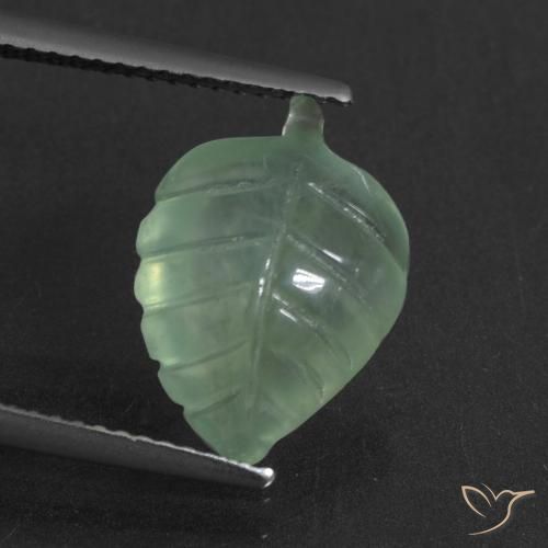 4.92ct Natural Light Mint Green Prehnite, Fancy, Translucent