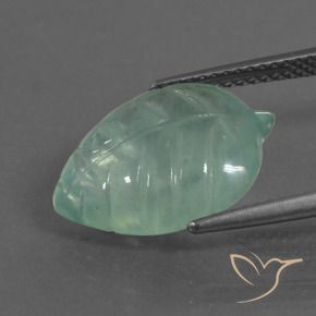 Prehnite Gemstone in 16 x 12 mm (calibrated) Size for Sale, Prehnite Stone in Light Cool Green Color