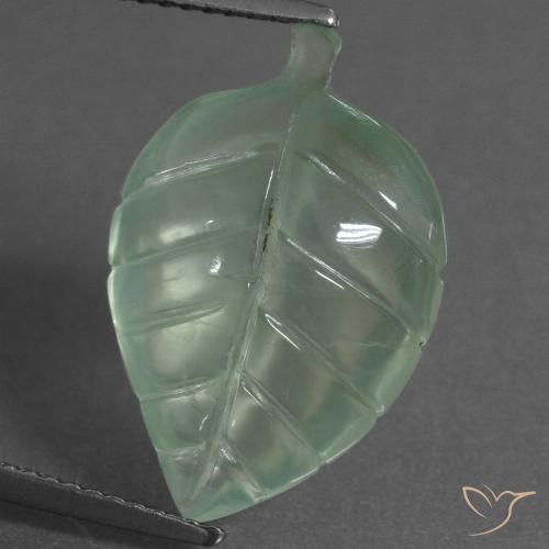 8.54ct Natural Mint Green Prehnite, Fancy, Transparent