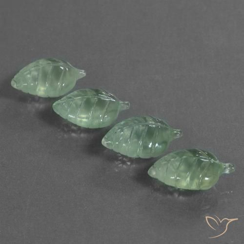 20.20ctw Natural Light Mint Green Prehnite, Fancy, Transparent