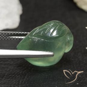 Prehnite Gemstone in 16 x 12.8 mm Size for Sale, Prehnite Stone in Cool Green Color