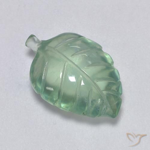 6,4 ct fancy-schliff Prehnit aus Südafrika, Größe: 16,4x11,1 mm, Reinheit: Transparent, Garantiert echter Edelstein, 1 Stück Prehnit in Mintgrün Farbe, Mohs-Härte von 6 - 6,5, Photo A