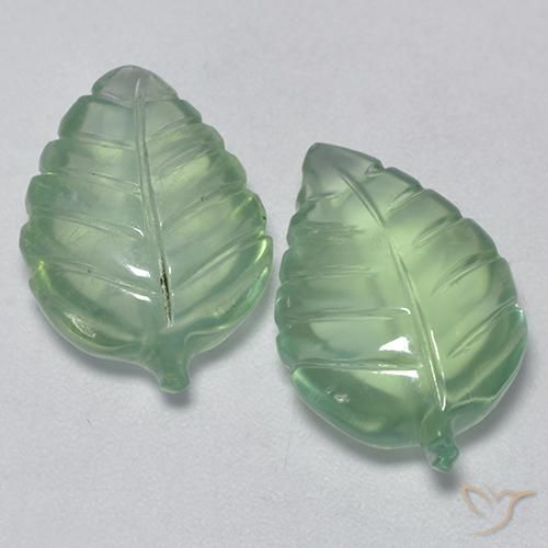 14.38 ct Carved Prehnite, 17.1 x 11.8 mm From South Africa, Photo A