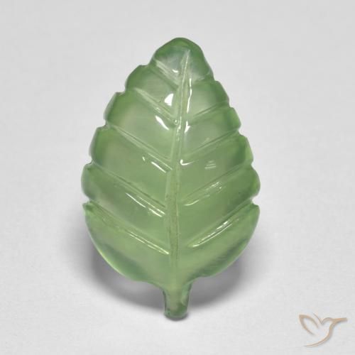 3.86ct Natural Yellowish Green Prehnite, Fancy, Transparent