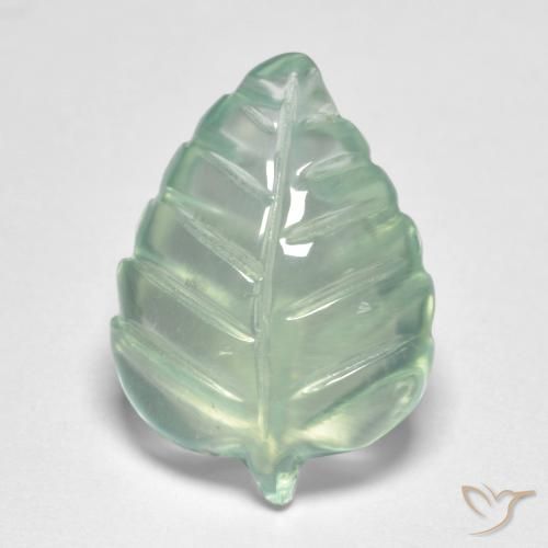 5.48ct Natural Light Yellow Green Prehnite, Fancy, Transparent