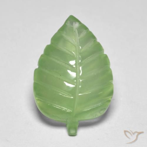 5.85ct Natural Yellowish Green Prehnite, Fancy, Transparent