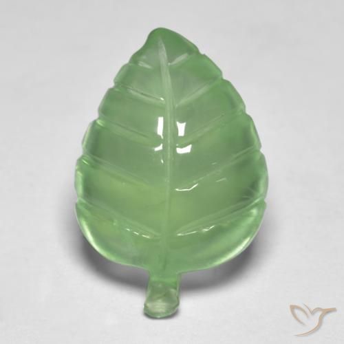 7.90ct Natural Lime Green Prehnite, Fancy, Transparent