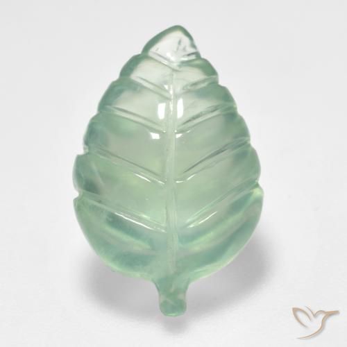 6.27ct Natural Light Yellow Green Prehnite, Fancy, Transparent
