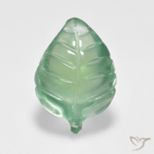 5.43ct Natural Cool Green Prehnite, Fancy, Transparent