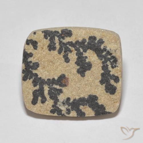 25.75カラットのクッションサイロメランデンドライト、23.1 x 20.8mm、メキシコ産, Photo A