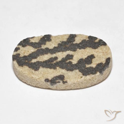 Psilomelane Dendrite Gemstone in 26 x 16.8 mm Size for Sale, Psilomelane Dendrite Stone in Multicolor Color