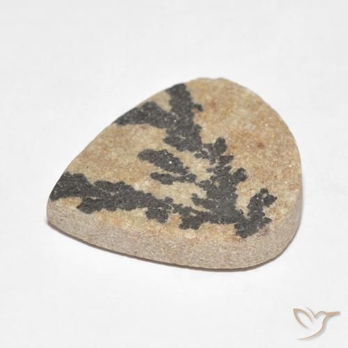 Psilomelane Dendrite Gemstone in 24 x 21.9 mm Size for Sale, Psilomelane Dendrite Stone in Multicolor Color