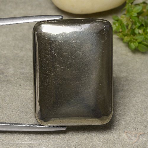 Pirite a cuscino da 41,84 ct, 25,2 x 19 mm dalla Russia, Photo A