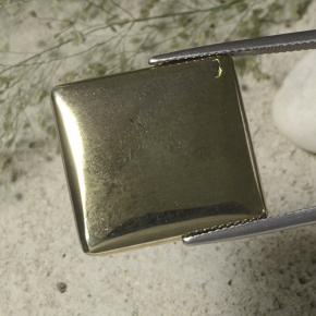 Золотой Пирит Камень - 32.4ct Квадратный Кабошон (ID: 487109)