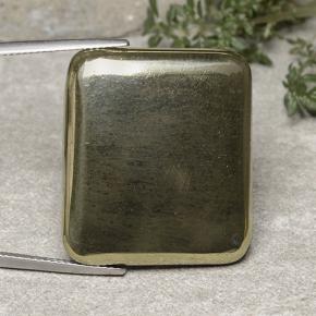 68.3ct Cushion Cabochon Gold Pyrite Gem for sale 68.3ct Cushion Cabochon Gold Pyrite Gem (ID: 488153)