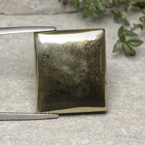19.4ct Baguette Cabochon Gold Pyrite for sale thumb image of 19.4ct Baguette Cabochon Gold Pyrite (ID: 488156)