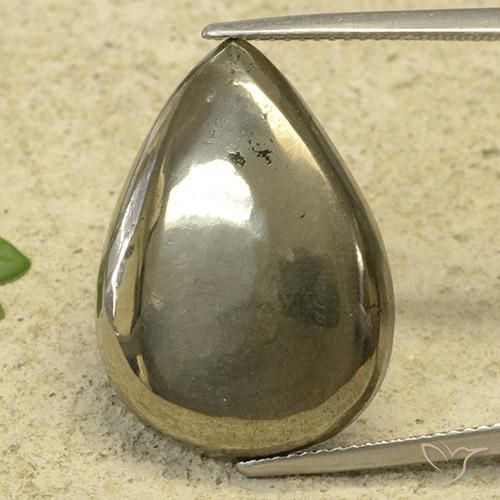 Pirite di pera da 29,05 ct, 23,8 x 17,1 mm dalla Russia, Photo A