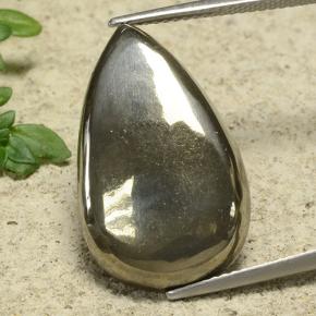 18.6ct Pear Cabochon Gold Pyrite for sale thumb image of 18.6ct Pear Cabochon Gold Pyrite (ID: 489116)